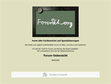 Tablet Screenshot of forennet.org